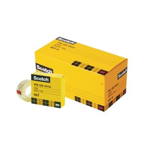 3M 스카치 665 투명 양면 테이프 리필 18mm x 7.6m