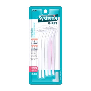 CJ라이온 시스테마 치간칫솔 0.8mm 5개입