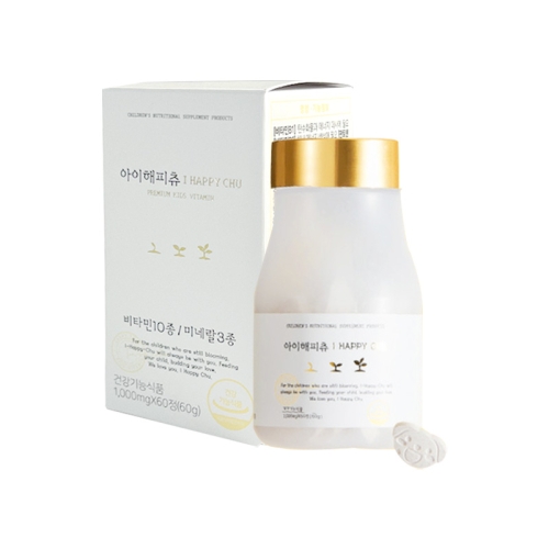 아이리스브라이트 아이해피츄 키즈 비타민 1000mg 60정