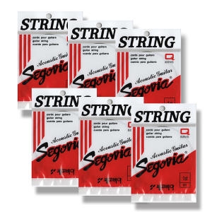 세고비아  통기타줄 낱선 1~6번