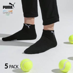 푸마  남성 여성 흡한속건 기능성 스포츠양말 단목양말 운동양말 학생양말 5족세트