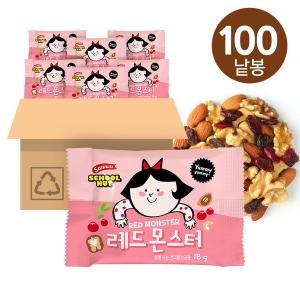 선명농수산 썬넛트 하루견과 스쿨넛 레드몬스터 18g