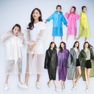 더나은 초경량 EVA 우비 우의 비옷 레인코트 등산 남자 여자 성인용 아동용