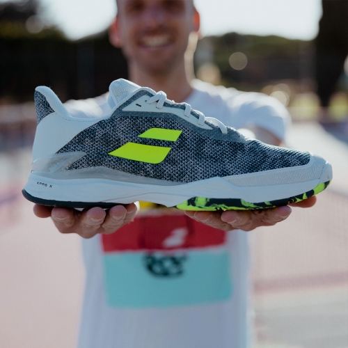 바볼랏 남성 테니스화 JET TERE AC 제트 텔레 올 코트 M 테레 AC 30S22649-1069 28.0cm 화이트 28.0cm