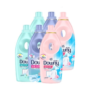 다우니 실내건조 프레시클린 1L 2개 + 플로럴프레시 1L 2개 + 삶음탈취 1L 2개