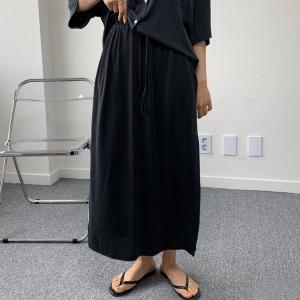 아이우먼 트임밴딩모달스커트 EZE575M108 빅사이즈