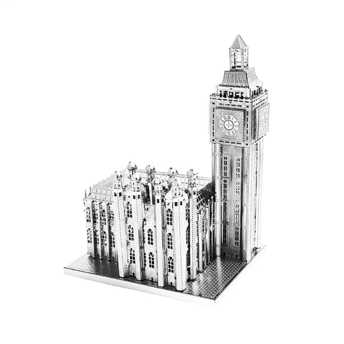 메탈투어  3D메탈 미니 빅벤 실버