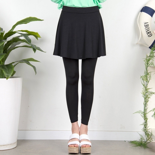 쿠키세븐 P8046 플레어 치마 워터 레깅스 M.L.XL.2XL _