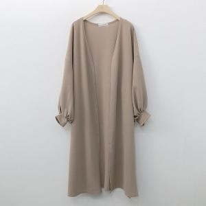 아이우먼 리버퍼플오픈롱가디건 NOK232M208 빅사이즈