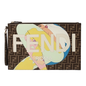 펜디 라지 플랫 파우치백_8N0178 AJHJ F1HB5