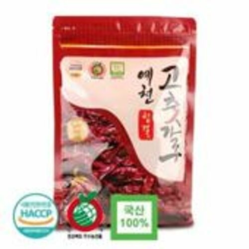 예천청결고추영농조합법인 예천 화건 고춧가루 (보통맛) 500g