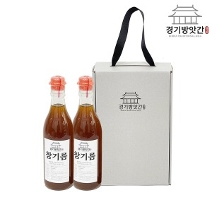 경기방앗간 참기름 들기름 350ml x 2입 세트