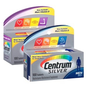 센트룸 실버 포 맨 100정 + 실버 포 우먼 100정 세트