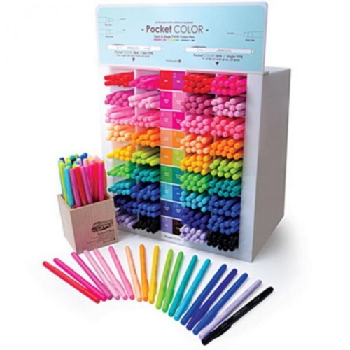 모닝글로리  700 포켓 양면 칼라펜