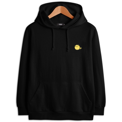 탑보이 빅사이즈 치즈캣 프린팅 후드티 4