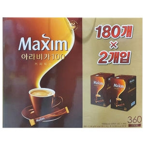 동서식품 맥심 아라비카100 커피믹스 180개입
