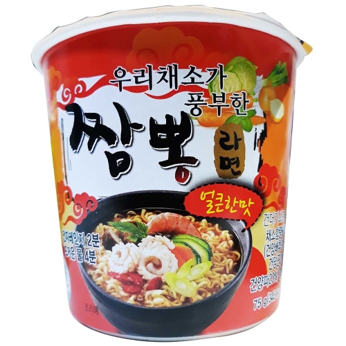 새롬식품  우리채소가 풍부한 짬뽕라면 용기 73g×36개