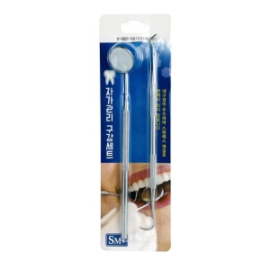 SM  셀프 치석제거기 치경 탐침 스케일링 도구