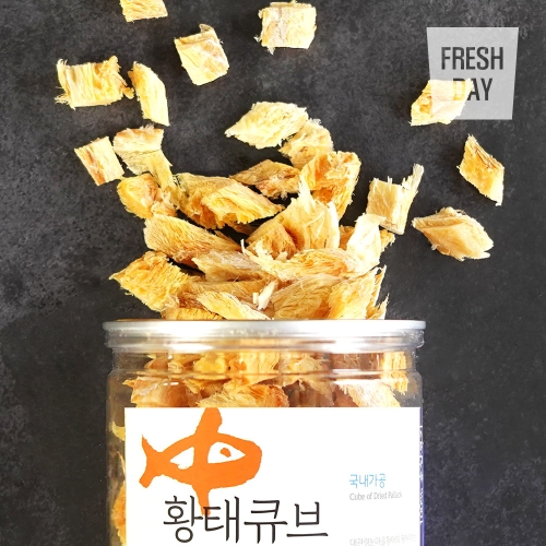 프레시데이  강원도 자연건조 황태큐브 100g