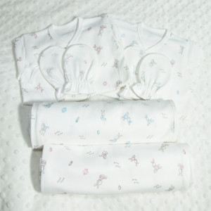 코모스베이비 출산선물 래빛3종세트