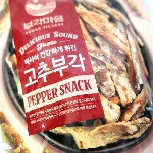 쪽빛누리  부각 튀각 고추 고추부각 60g 20봉 1상자 부각마을