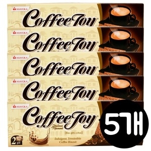 커피조이 90gx5개 커피과자 비스코프 비스켓