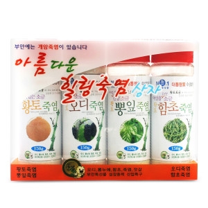 개암식품 2회 힐링 죽염 4종세트