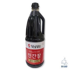 청정원 두번달여 더 진한 진간장 골드 1.7L