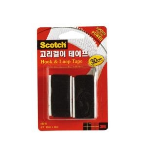 고리걸이테이프 4951R 25mmX30cm 3M  3M 문구용품 사무용품 고리걸이테입 부착테이프 부착테입 부착테잎 고