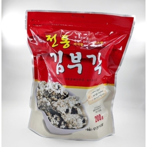 우진식품  바삭한 찹쌀 김부각 1봉 200g