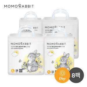 모모래빗 에코컴포트핏 팬티 기저귀 대형-공용