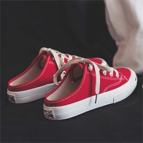 오노마 물산린이_W8A5F4E_여자하얀운동화_뮬스니커즈운동화뮬_캔버스블로퍼_여성 여름 뮬스니커즈 친구 선물 나들이 패션화