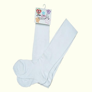 SOT312 부르뎅 재롱잔치 학예회 흰색 아동 팬티타이즈