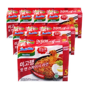 피티인도푸드  인도미 미고랭 라면 핫앤스파이시 80g