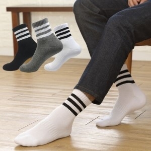 서울양말 남성 삼선 중목 이중바닥 양말 5켤레 등산 스포츠양말 남자양말