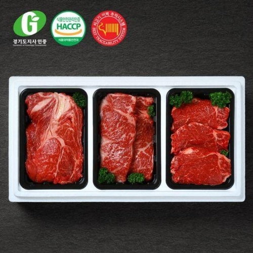 경기광주축협  G한우 로스구이세트 1.5kg
