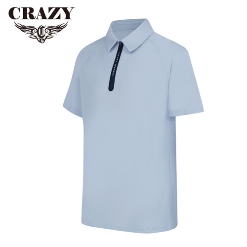 크레이지 어페럴 남성 골프 반팔티셔츠 CZM-T2125GY