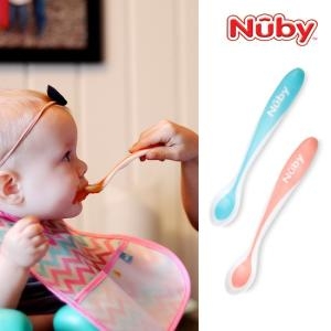 누비 온도감지 이유식 스푼