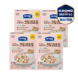 일동후디스 키요 순한 리조또소스 크림새우버섯 180g