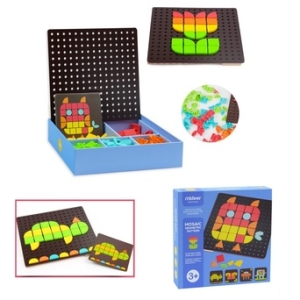 미디어  MIDEER  미디어 알록달록 모자이크 그림만들기