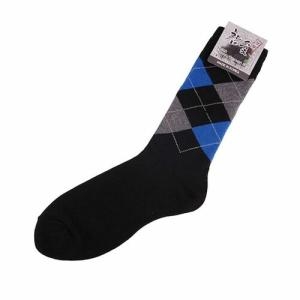 에이치플러스몰 남자 IN1484 아가일 정장양말 블루1족 PY+0064.741EAD