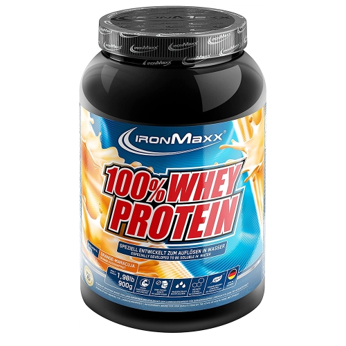 IronMaxx 아이언맥스 100 프로 웨이 유청 단백질 프로틴 피스타치오 코코넛 쉐이크 파우더 900g