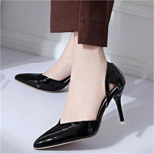 오노마_셀러허브 오노마 ONM 여성스러운 예쁜 구두 유광 여자 외출 펌프스 S8305234