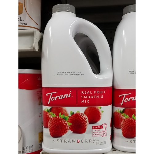 토라니 Real Fruit Smoothie Mix Strawberry 1.89L