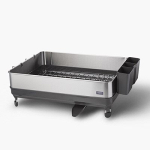 한샘  모던 스틸 식기건조대 1단