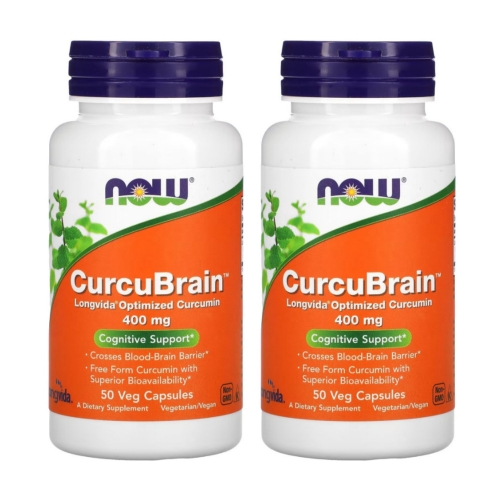 나우푸드 커큐브레인 400mg 50캡슐