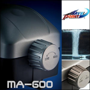 WavePoint 웨이브포인트 무소음 에어펌프/기포기 MA-600  2구/쌍기/3w  산소기/기포발생기/산소발생기