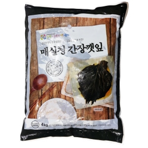그린이푸드  맛두레 맛두레 매실청 간장깻잎 4Kg