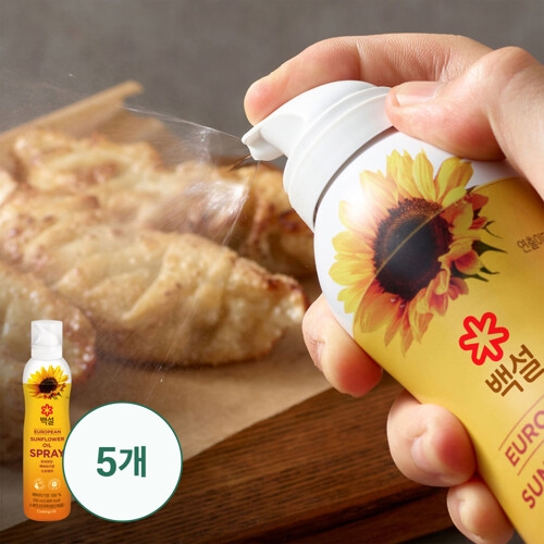 백설 유러피안 해바라기유 스프레이 200ml