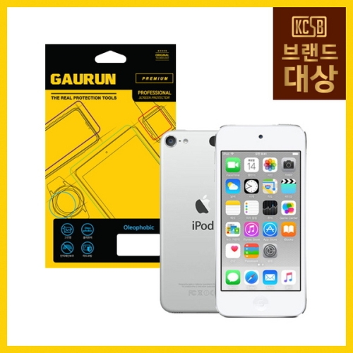 제이티앤디 가우런 아이팟 터치 6세대 올레포빅 액정보호필름 2매